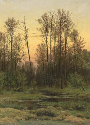 Лес весной Иван Иванович Шишкин